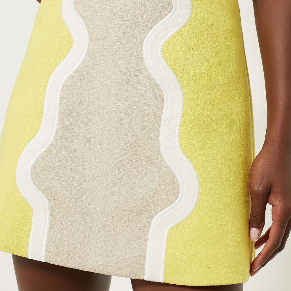 TUCKERNUCK Lemondrop Meg Mini Skirt - Size Medium